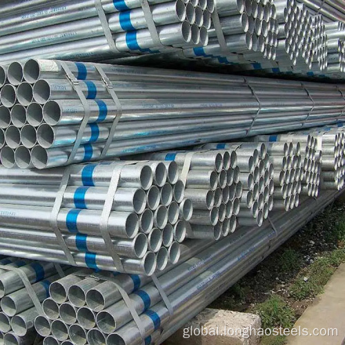 Galvanzied Steel Pipe Welded  And Seamless Galvanized Pipe Supplier